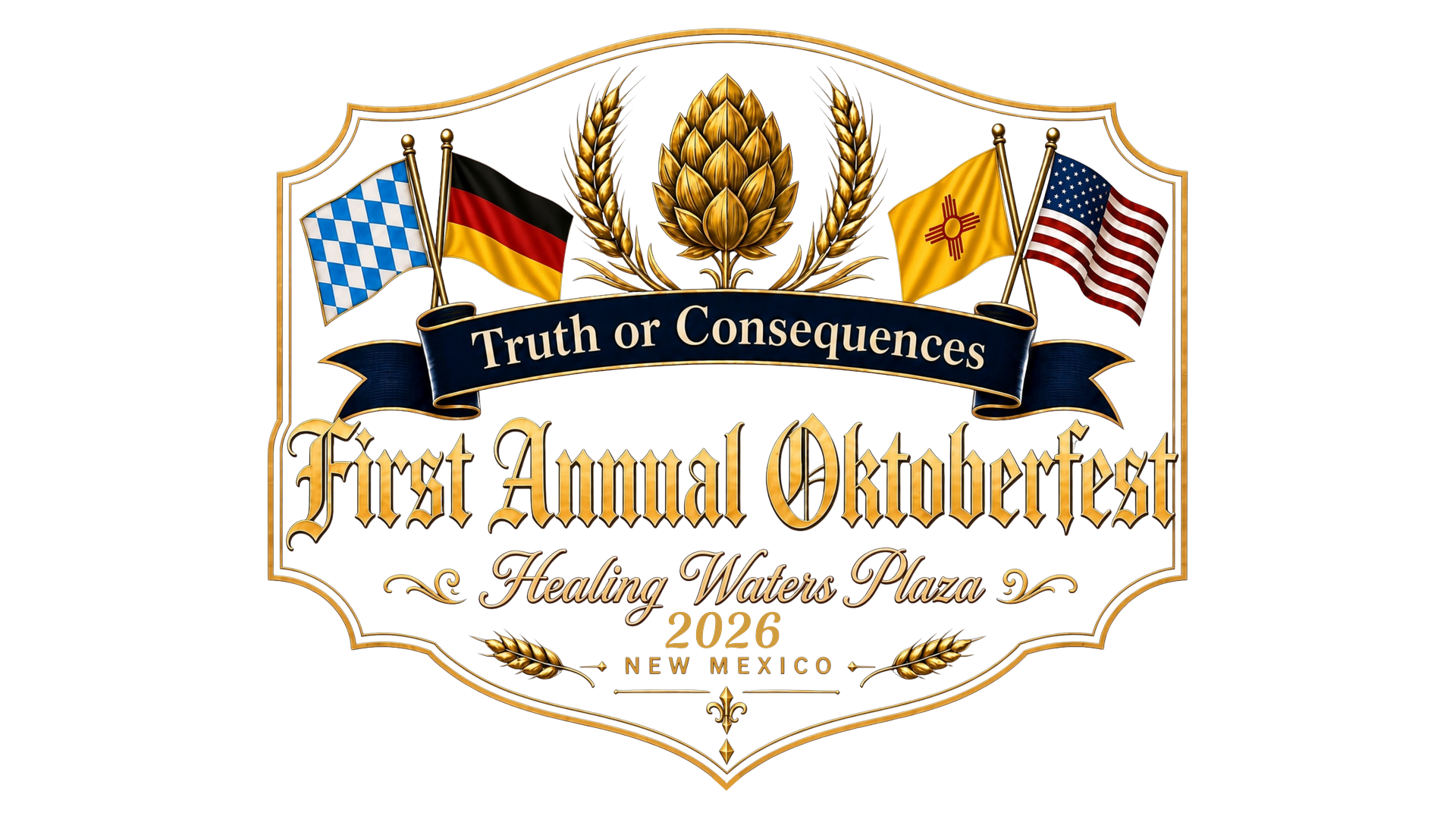 Truth or Consequences Oktoberfest — Healing Waters Plaza — Oct 3, 2027