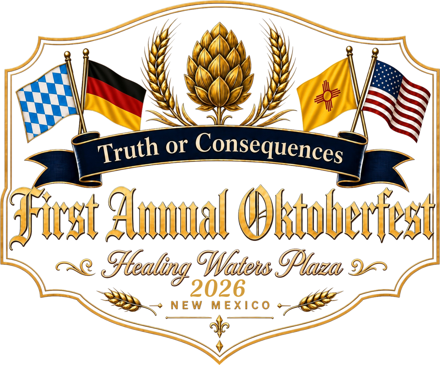 Truth or Consequences First Annual Oktoberfest — Healing Waters Plaza · 2026 · New Mexico